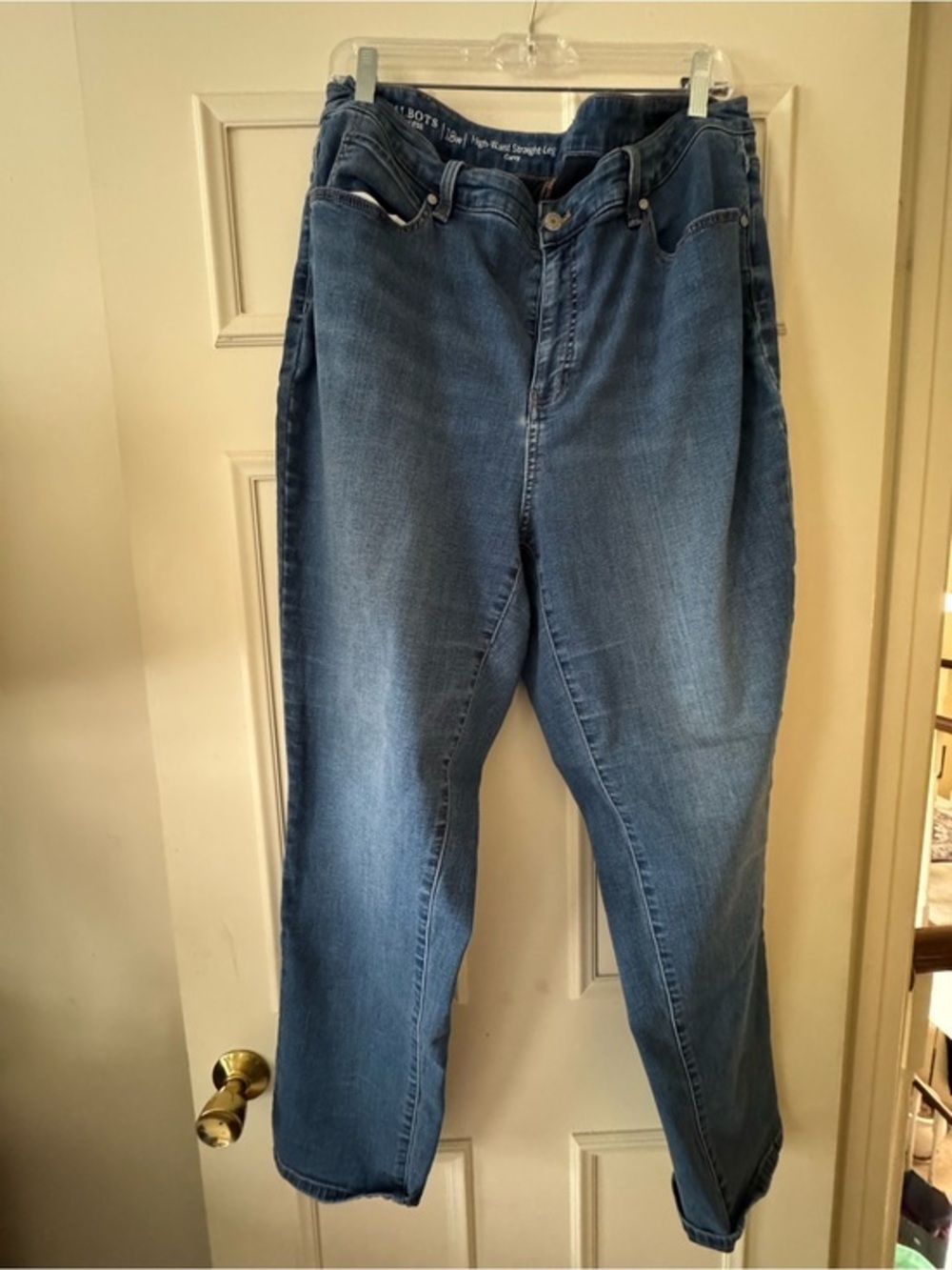 Talbots Women's Straight Leg Jeans - Classic Blue Wash